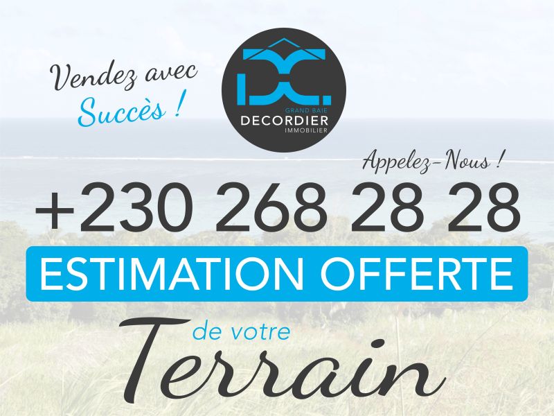 terrain en vente sur Cap Malheureux Cap Malheureux Terrain 549 m² Vente