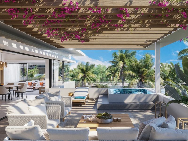 Trou aux Biches Penthouse 4&nbsp;rooms 250&nbsp;m² Sale