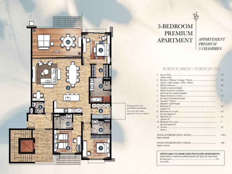 Rivière Noire Apartment 4 rooms 206 m² Sale