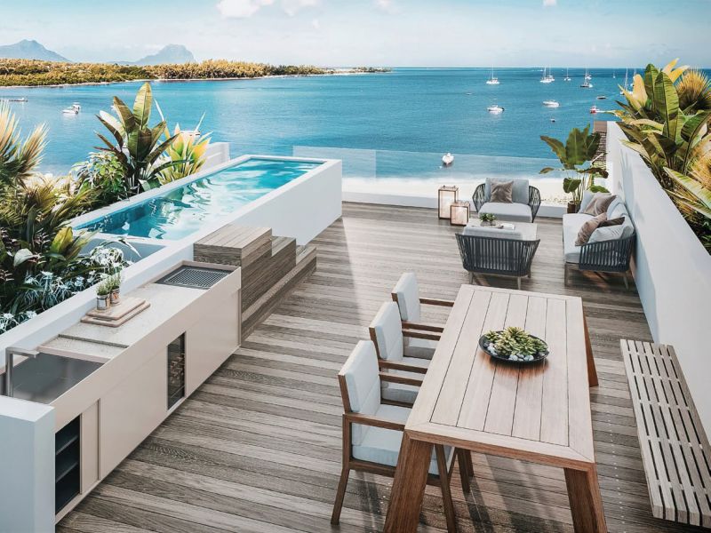 appartement 5 pièces en vente sur Riviere Noire Riviere Noire Appartement 5 pièces 246 m² Vente