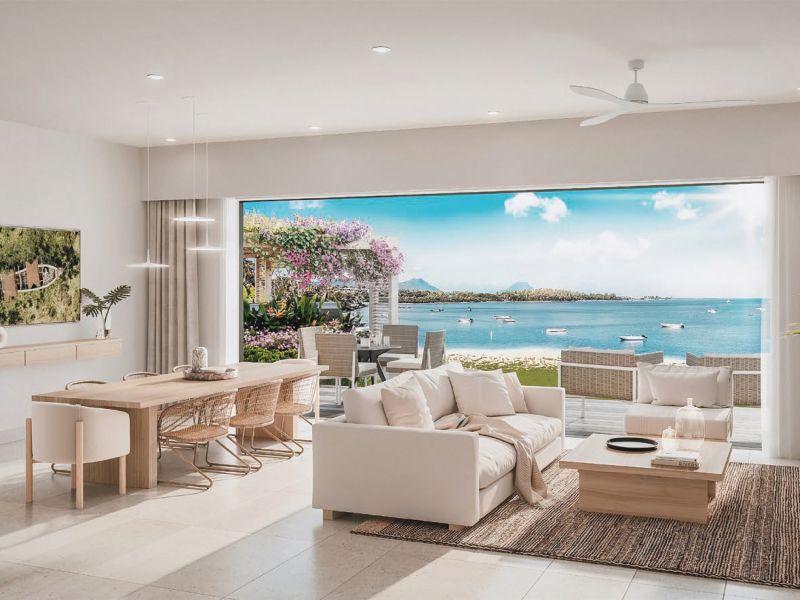 appartement 2 pièces en vente sur Riviere Noire Riviere Noire Appartement 2 pièces 52 m² Vente