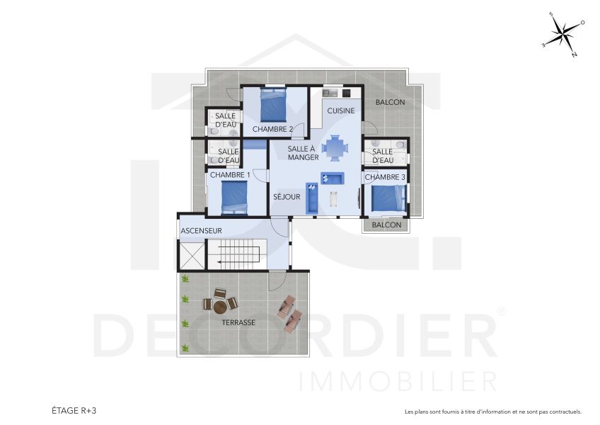 Grand Baie Appartement 4 pièces 179.1 m² Vente