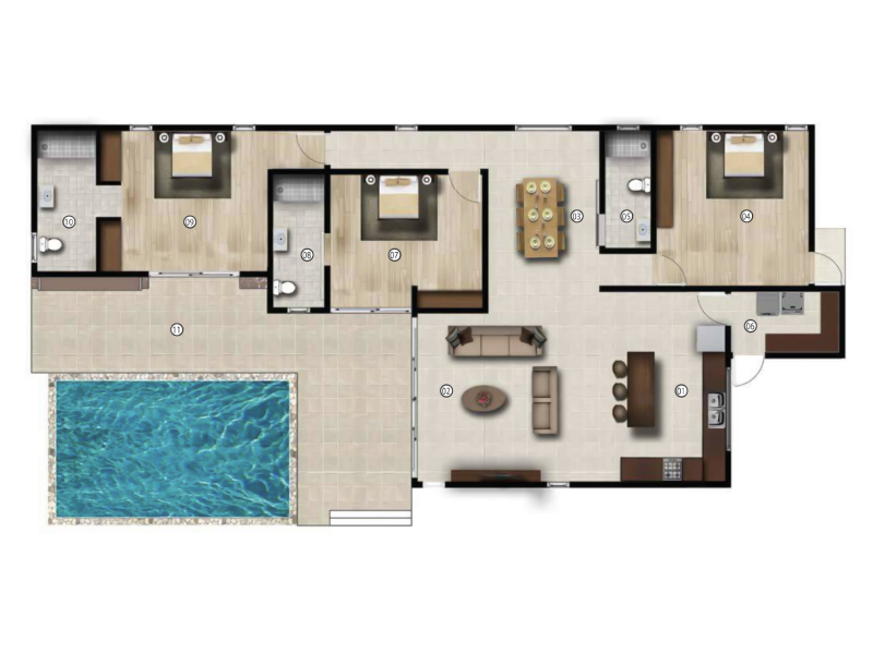 house 5 rooms for sale on Mont Mascal Mont Mascal House 5 rooms 174 m² Sale