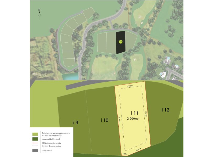 Beau Champ Land 2990 m² Sale