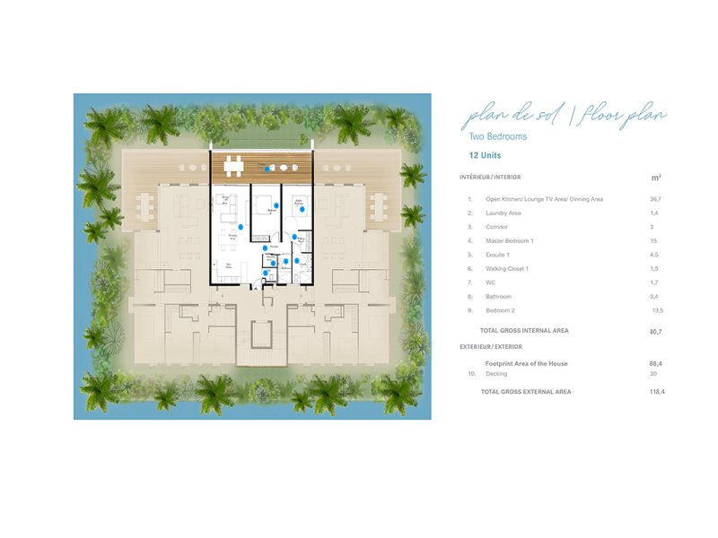 apartment 3 rooms for sale on Pereybere Pereybere Apartment 3 rooms 118 m² Sale