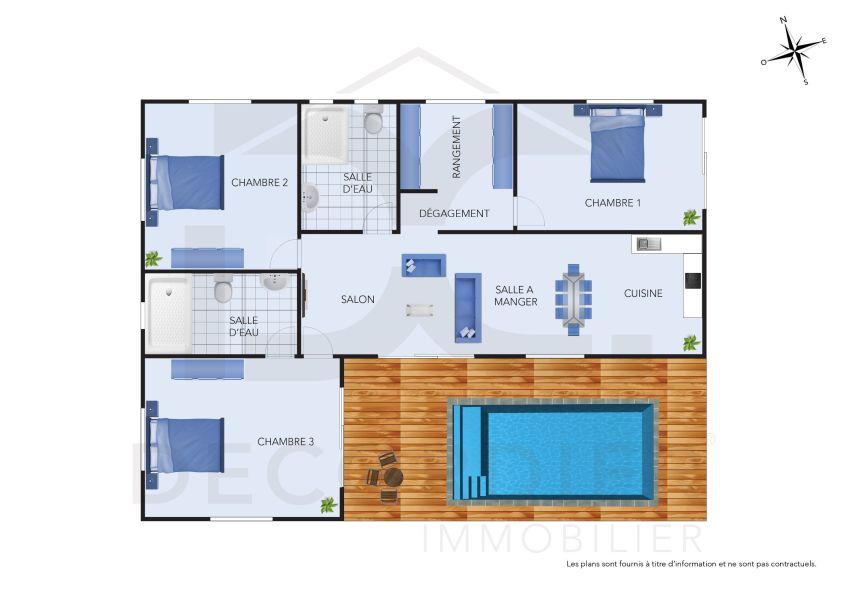 maison 5 pièces en vente sur Pereybere Pereybere Maison 5 pièces 129 m² Vente