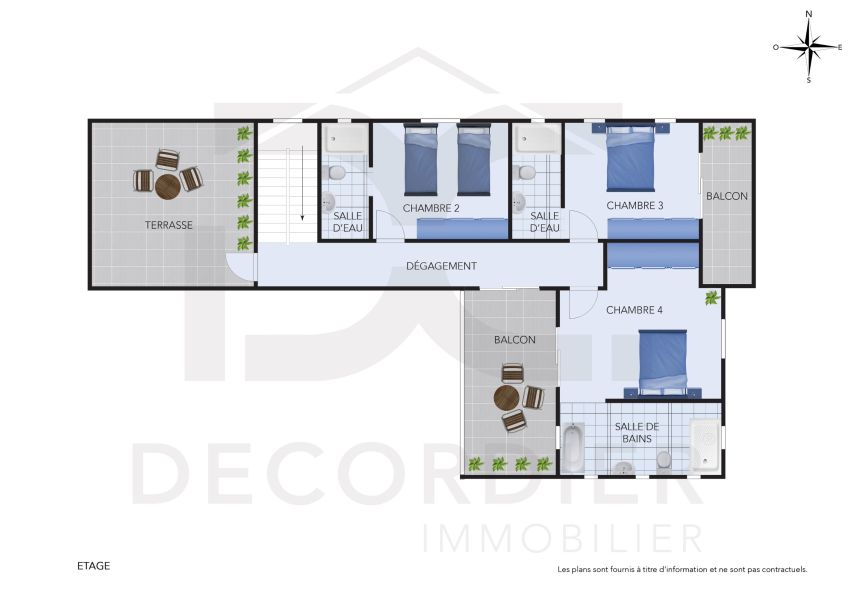 house 5 rooms for sale on Pereybere Pereybere House 5 rooms 265 m² Sale