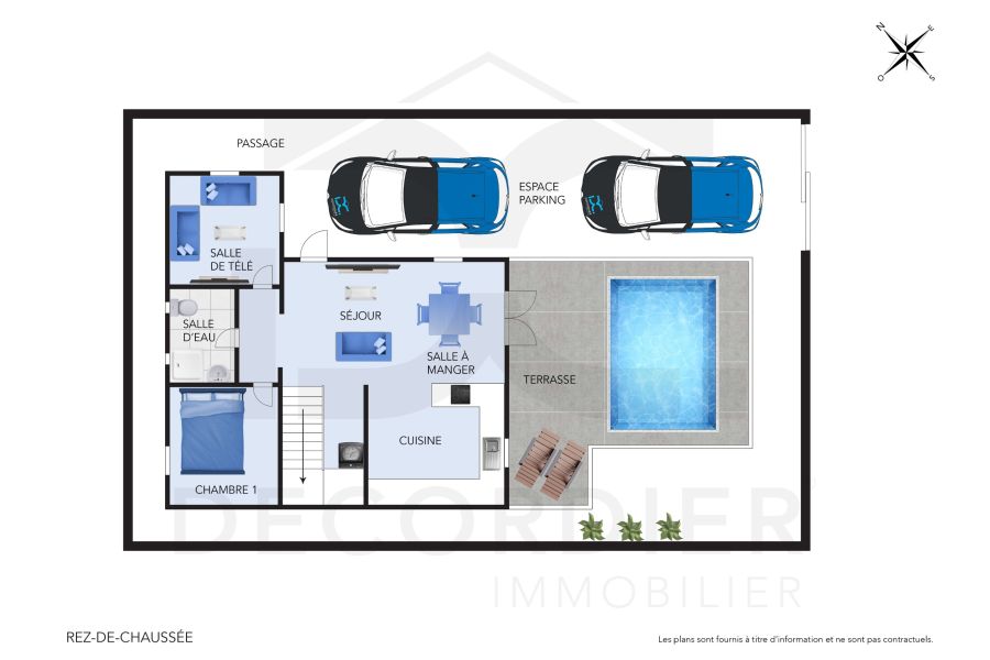 Cap Malheureux Maison 6&nbsp;pièces 196&nbsp;m² Location