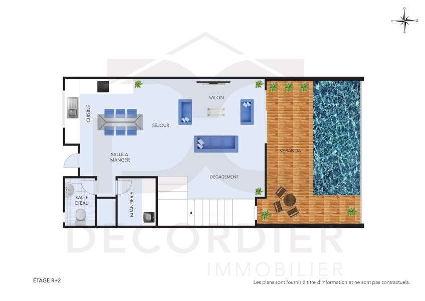 Pereybere Appartement 4 pièces 189 m² Vente