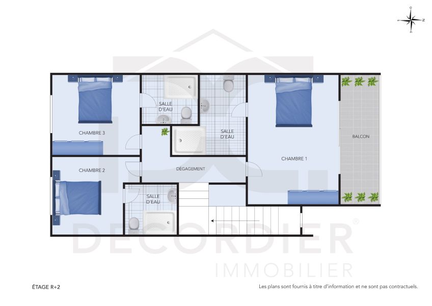 Pereybere Appartement 4 pièces 189 m² Vente