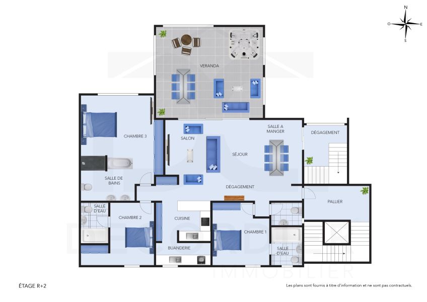 appartement 4 pièces en vente sur Pereybere Pereybere Appartement 4 pièces 197 m² Vente