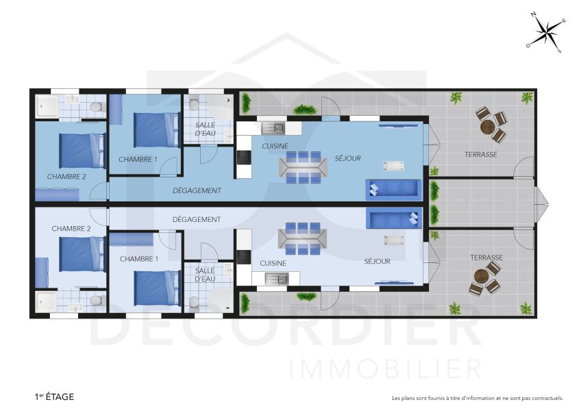 Mont Choisy Apartment 3 rooms 87 m² Sale