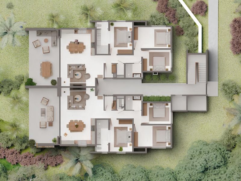 Saint Antoine Appartement 4&nbsp;pièces 156&nbsp;m² Vente