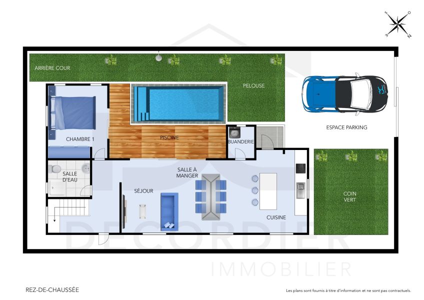 maison 6 pièces en vente sur Pereybere Pereybere Maison 6 pièces 221.92 m² Vente