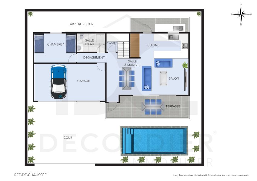 house 5 rooms for sale on Pereybere Pereybere House 5 rooms 185 m² Sale