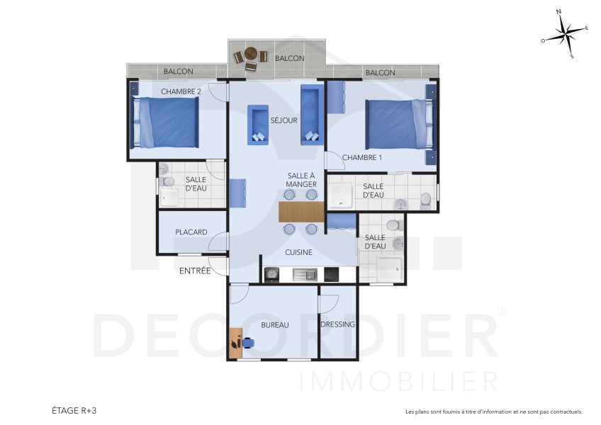 apartment 4 rooms for sale on Pereybere Pereybere Apartment 4 rooms 121.14 m² Sale