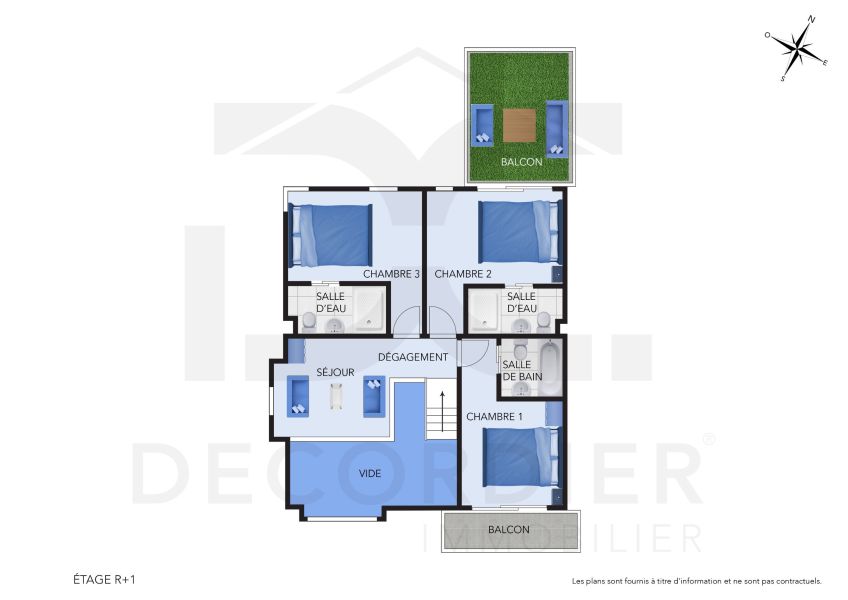 Trou aux Biches Maison 6&nbsp;pièces 191.89&nbsp;m² Vente