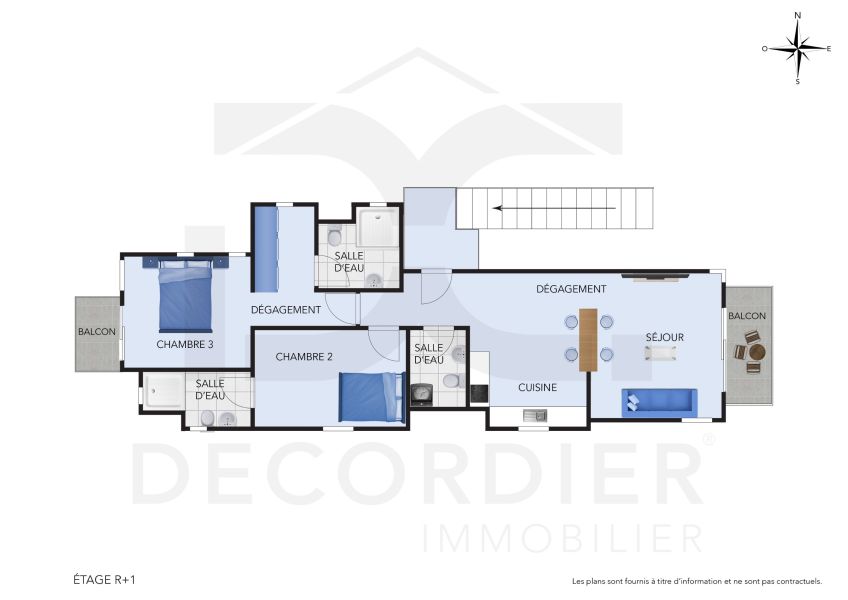 Trou aux Biches Apartment 3 rooms 90.75 m² Rental