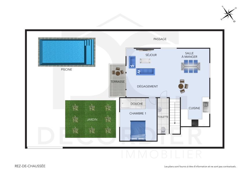 Grand Gaube Maison 4&nbsp;pièces 142.8&nbsp;m² Vente