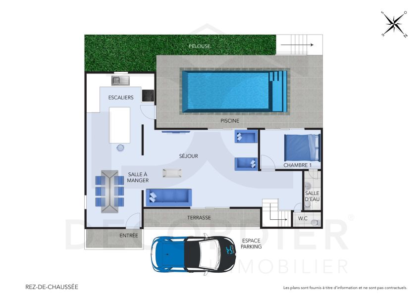 Pereybere House 6 rooms 210 m² Rental