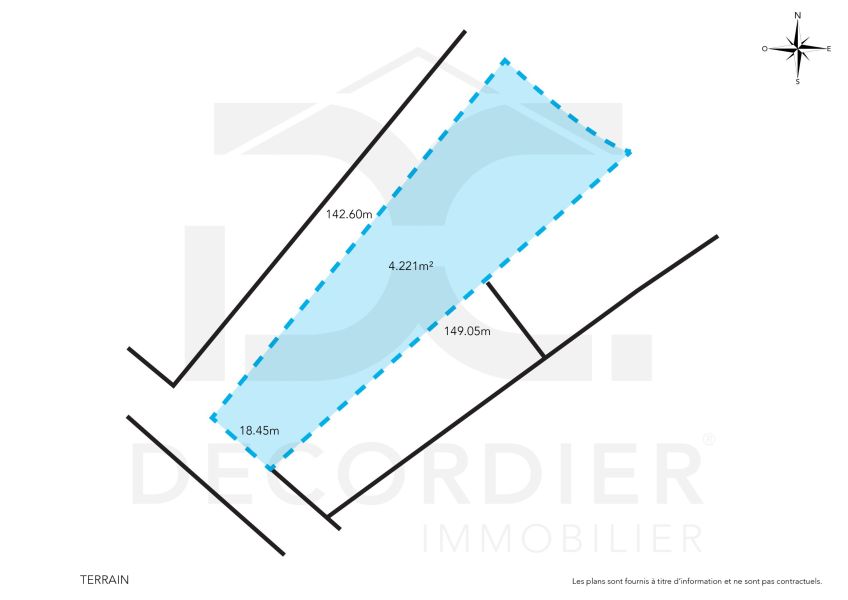 Pamplemousses Terrain 4221 m² Vente