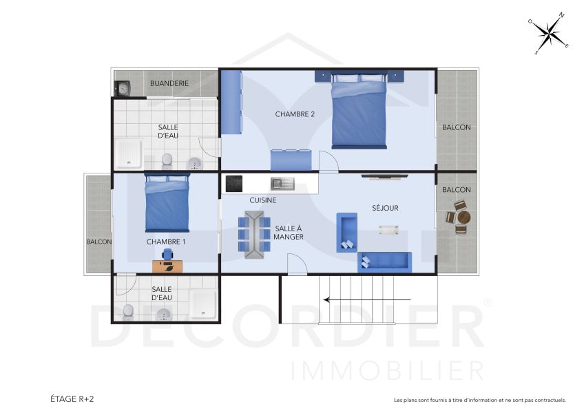 Mont Choisy Apartment 3 rooms 102 m² Sale