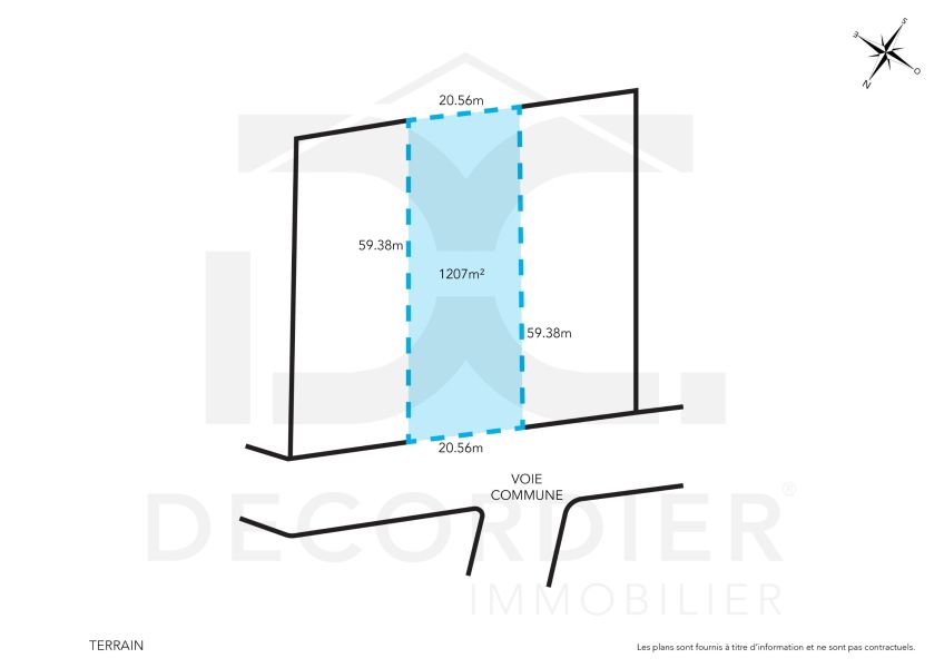 Grand Gaube Terrain 1207&nbsp;m² Vente