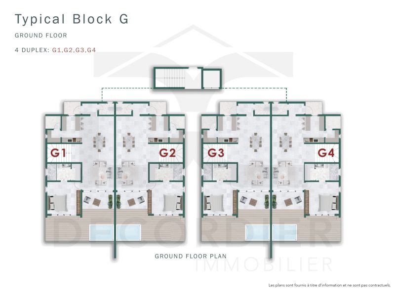 Trou aux Biches Appartement 5 pièces 238 m² Vente