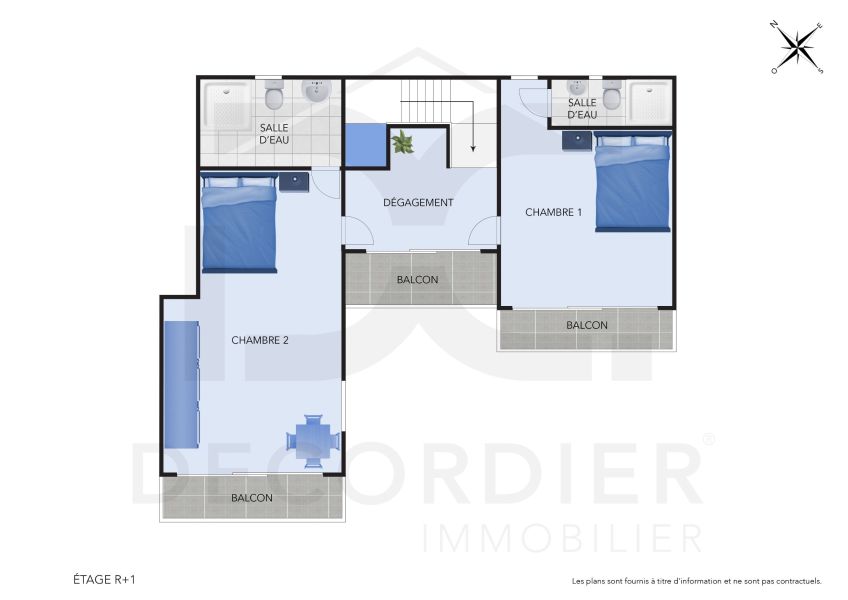 Trou aux Biches Maison 4 pièces 105 m² Location