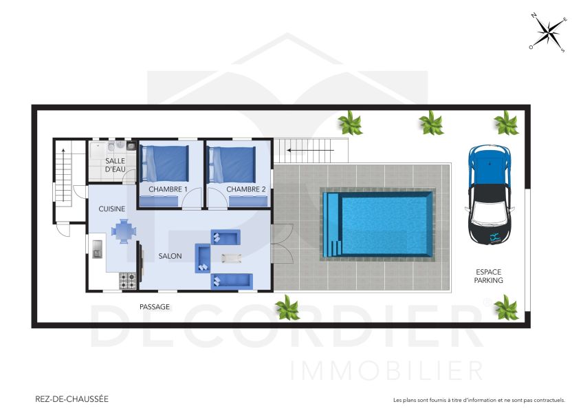 Pereybere Maison 7 pièces 157.29 m² Location