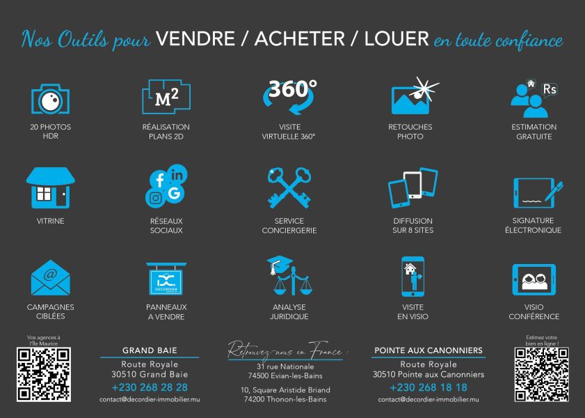 Grand Baie Maison 4 pièces 167 m² Location