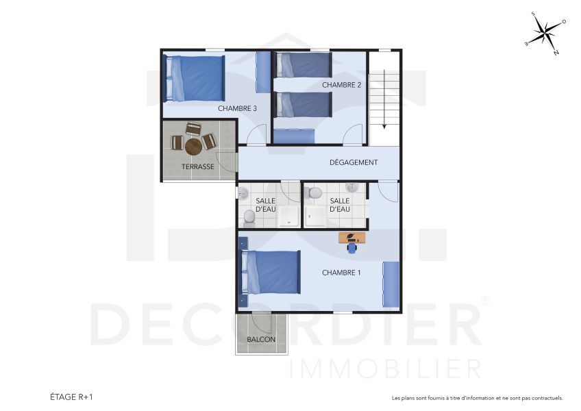 Pereybere Appartement 4 pièces 172 m² Location