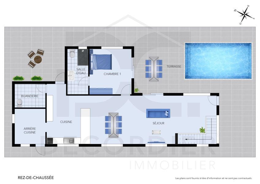 Pereybere Maison 4 pièces 214 m² Vente