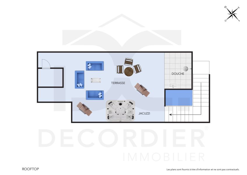 Pereybere Penthouse 3&nbsp;rooms 85.35&nbsp;m² Rental