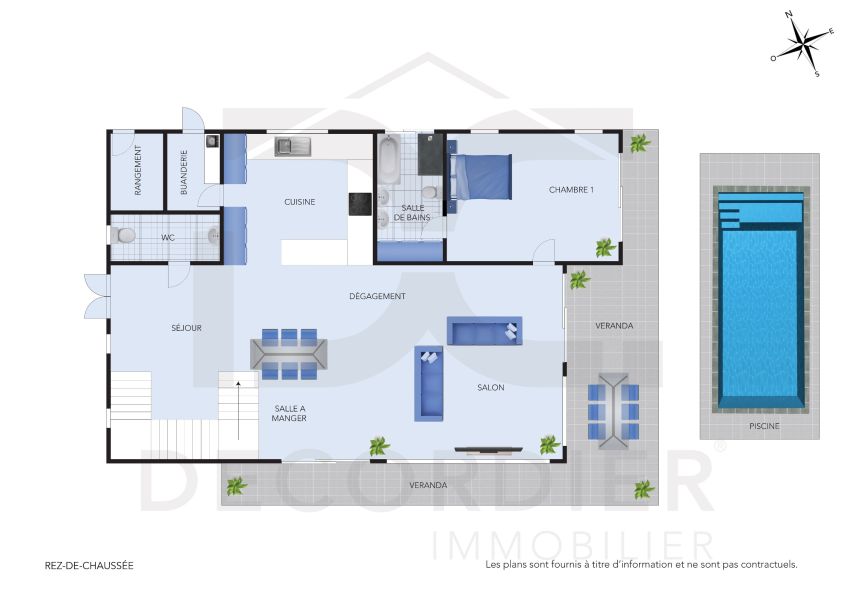 Pointe aux Canonniers Maison 5 pièces 268 m² Location