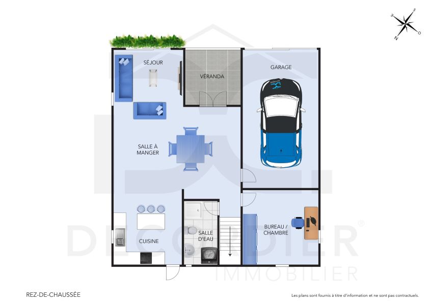 Grand Baie Appartement 5 pièces 200 m² Location