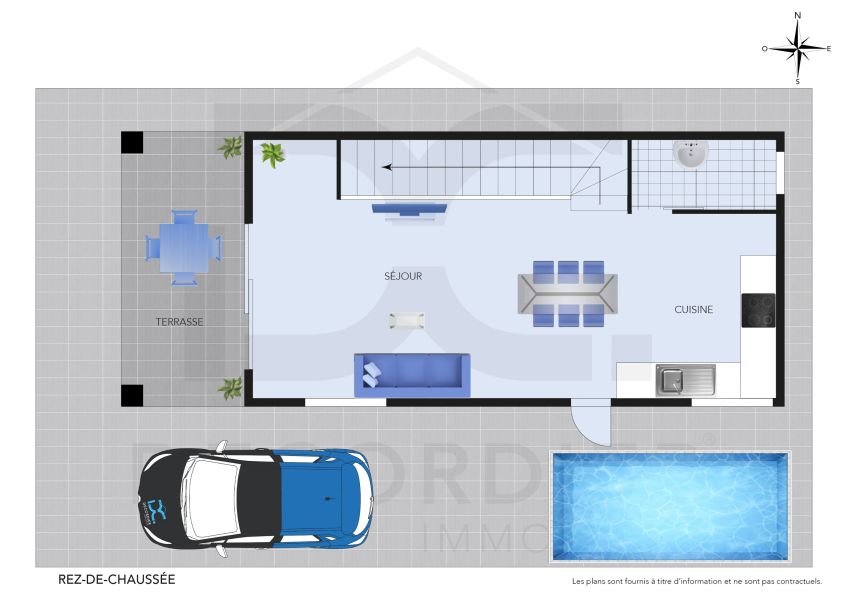 Trou aux Biches Maison 4&nbsp;pièces 152&nbsp;m² Vente