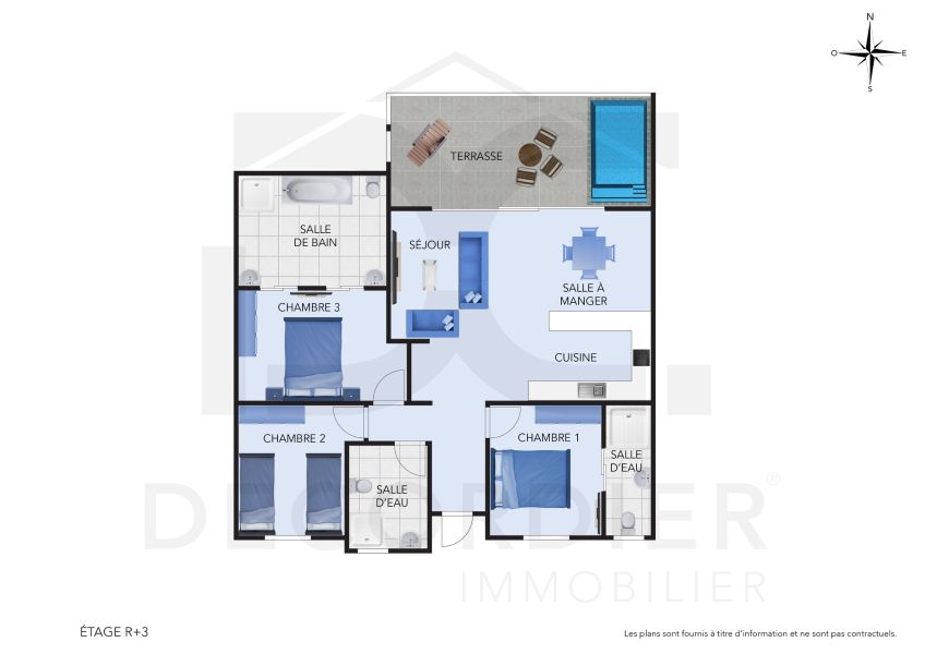 apartment 4 rooms for sale on Grand Baie Grand Baie Apartment 4 rooms 128 m² Sale