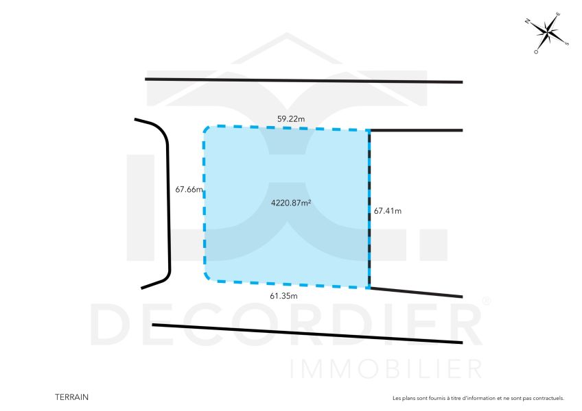 terrain en vente sur Grand Baie Grand Baie Terrain 4220.87 m² Vente