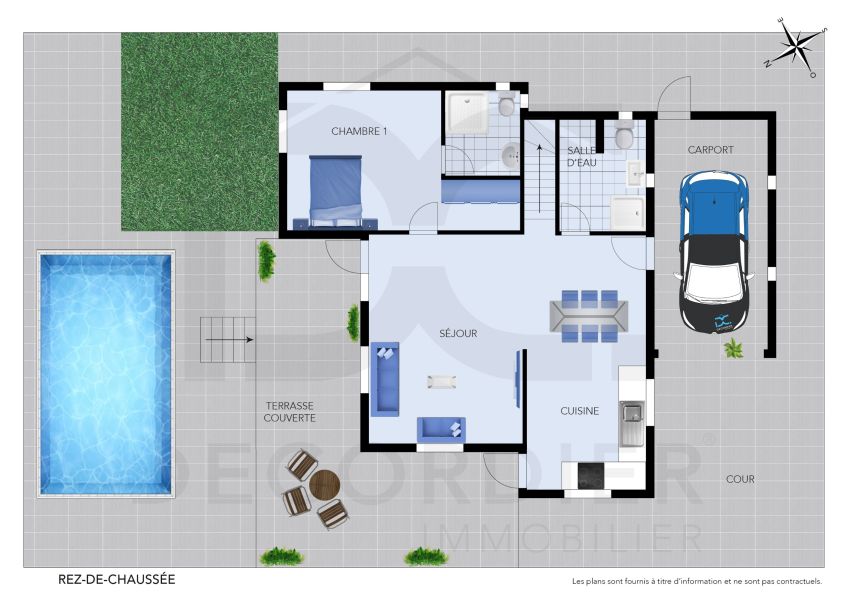 Calodyne Maison 6 pièces 185 m² Location