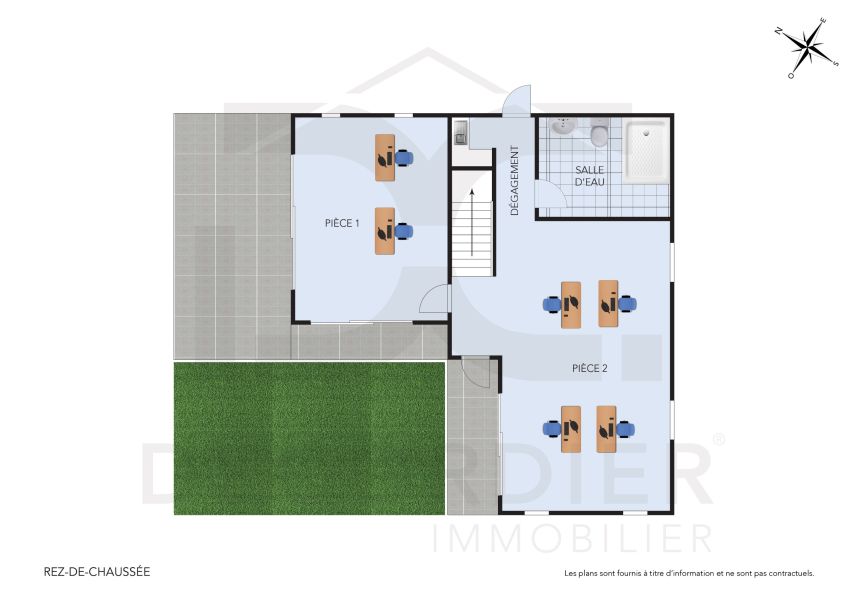 Mont Choisy Maison 5 pièces 379 m² Location