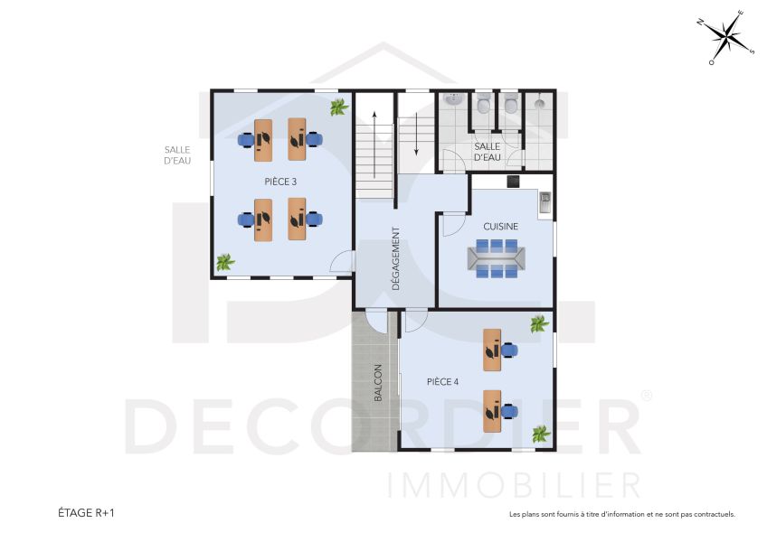 Mont Choisy Maison 5 pièces 379 m² Location