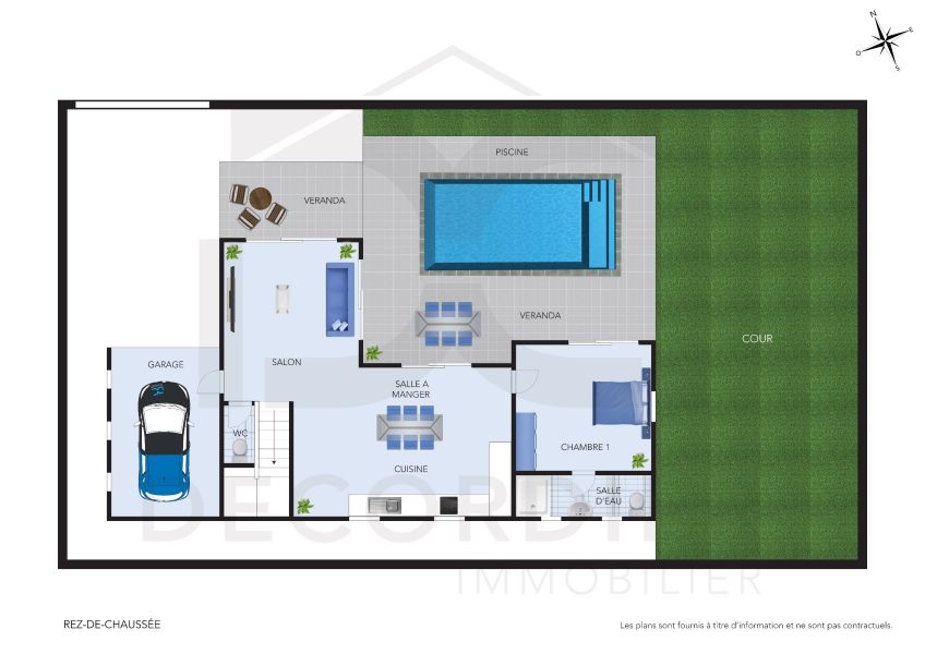 Calodyne House 4 rooms 242.75 m² Rental