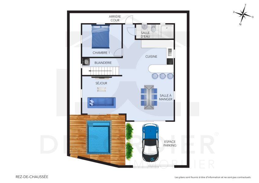 Trou aux Biches Maison 5 pièces 255.4 m² Vente