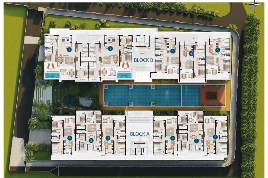 Pereybere Appartement 3&nbsp;pièces 117.46&nbsp;m² Vente