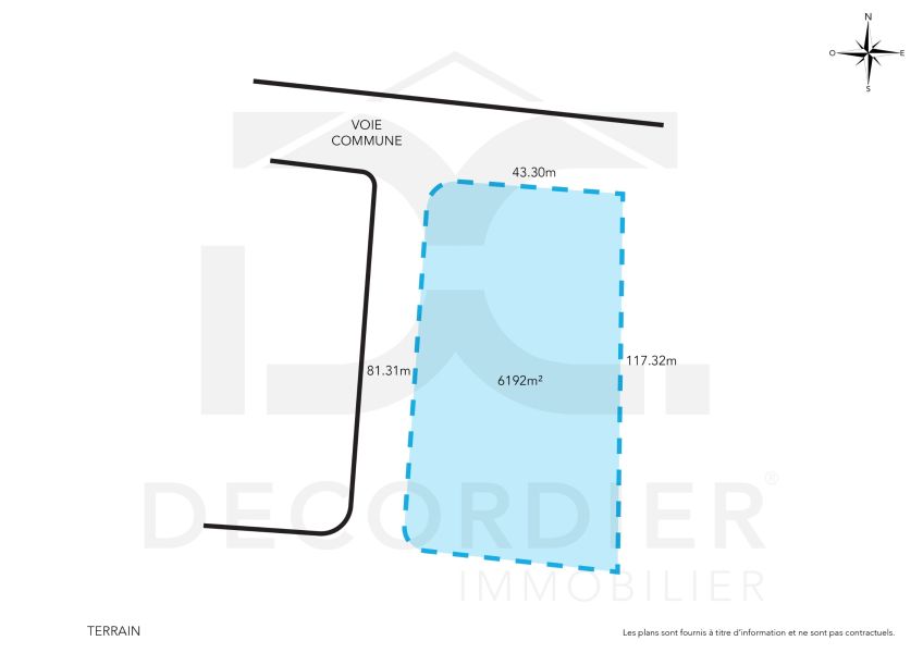Balaclava Terrain 6192&nbsp;m² Vente