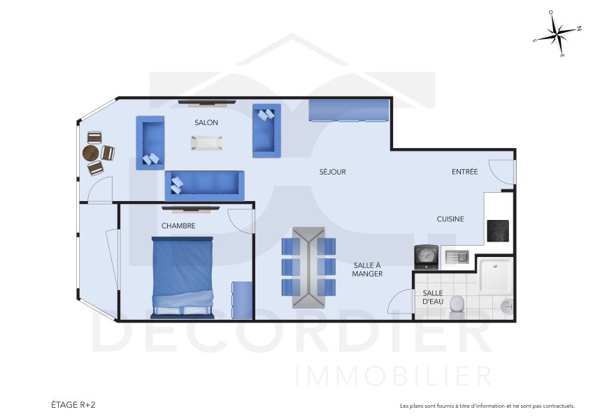 Flic en Flac Appartement 2&nbsp;pièces 60&nbsp;m² Location
