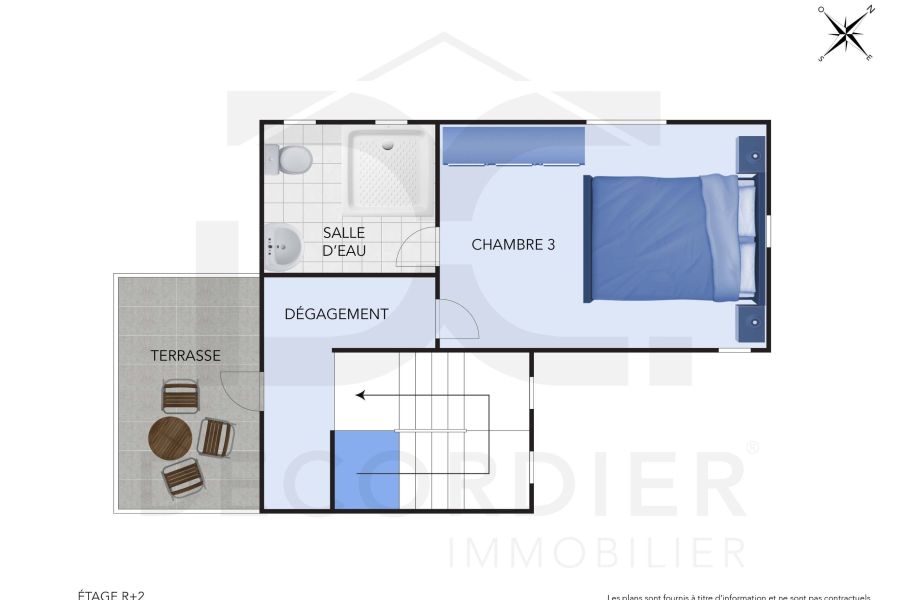 Pereybere Appartement 5&nbsp;pièces 106&nbsp;m² Location