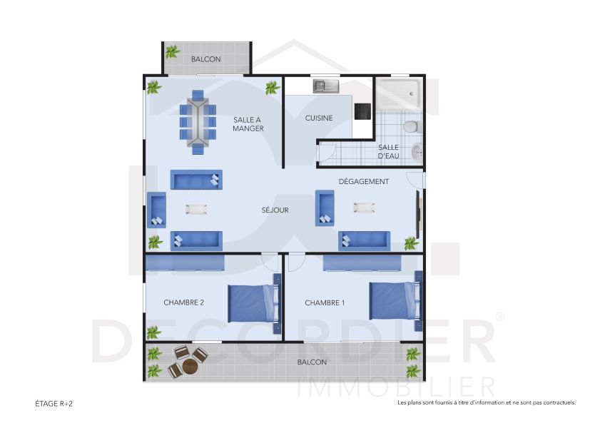 Grand Baie Apartment 3&nbsp;rooms 55&nbsp;m² Sale