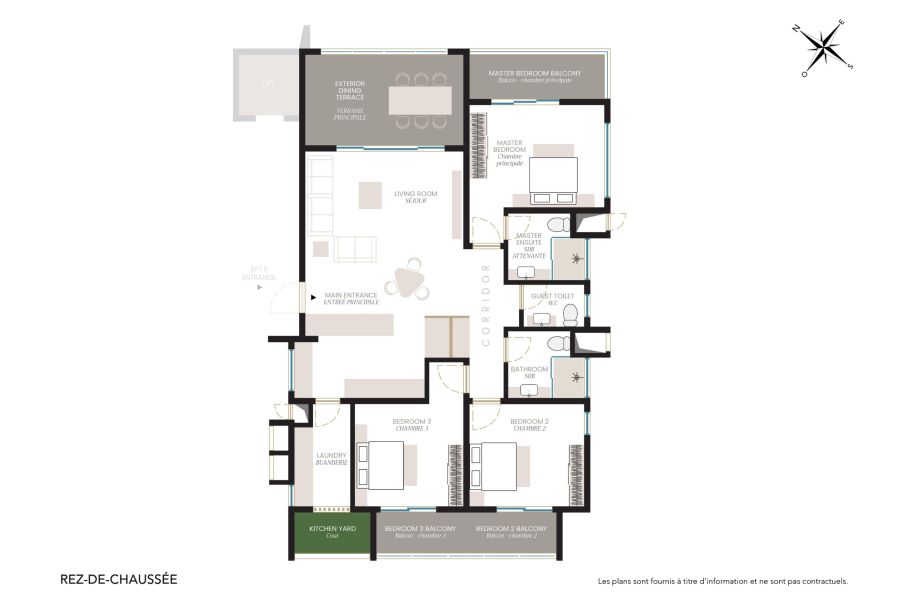 Grand Gaube Appartement 5&nbsp;pièces 126&nbsp;m² Vente